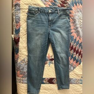 American Eagle Outfitters Women's Medium Blue Skinny Jeans